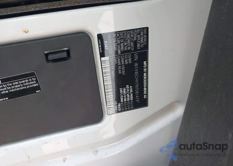 2022 Mercedes-Benz Sprinter 2500 High Roof V6 из США, поврежденный, VIN W1Y4ECHY7NT081479